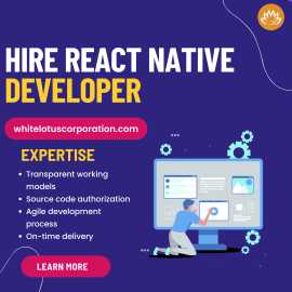 Hire React Native App Developer USA, Colorado City