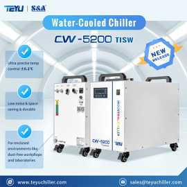 TEYU Water Cooled Chiller CW-5200TISW 0.1℃ Precisi, $ 1