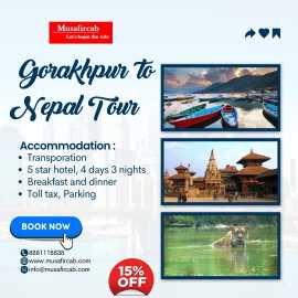 Gorakhpur to Nepal Tour Package, Gorakhpur