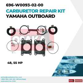Carburetor Repair Kit Yamaha Outboard 696-W0093-02