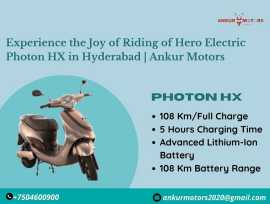 Experience the Joy of Riding of Hero Electric Phot