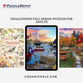 Challenging Fall Jigsaw Puzzles for Adults, $ 0