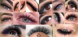 eye brow extensions, $ 123