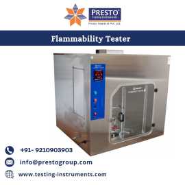 Flammability Tester Supplier: Testing-Instruments, Faridabad