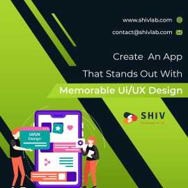 Mobile UI/UX design services: Shiv Technolabs, Mississauga