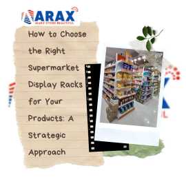 How to Choose the Right Supermarket Display Racks , Burari