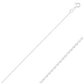 Buy Sparkle and Shine with Diamond Cut Silver Neck, $ 21