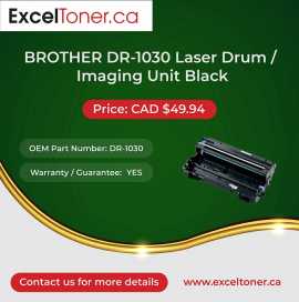 Brother Dr-1030 Laser Drum / Imaging Unit Black, $ 50