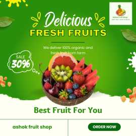 Ashok Fruit Shop: Your One Stop Shop for Fresh, $ 1