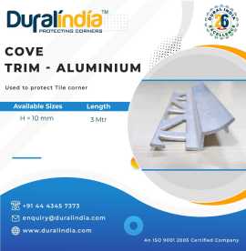 Protects the wall base with Cove Trim | Duralindia, $ 1