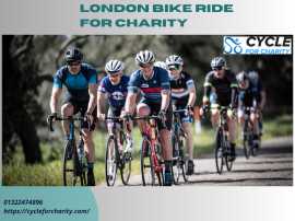 London Bike Ride for charity raises the money thro