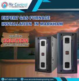 Expert Gas Furnace Installation in Markham: Your L, Markham