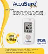 The Lowest Cost in India at Glucometer- Accusure , ₹ 1,020